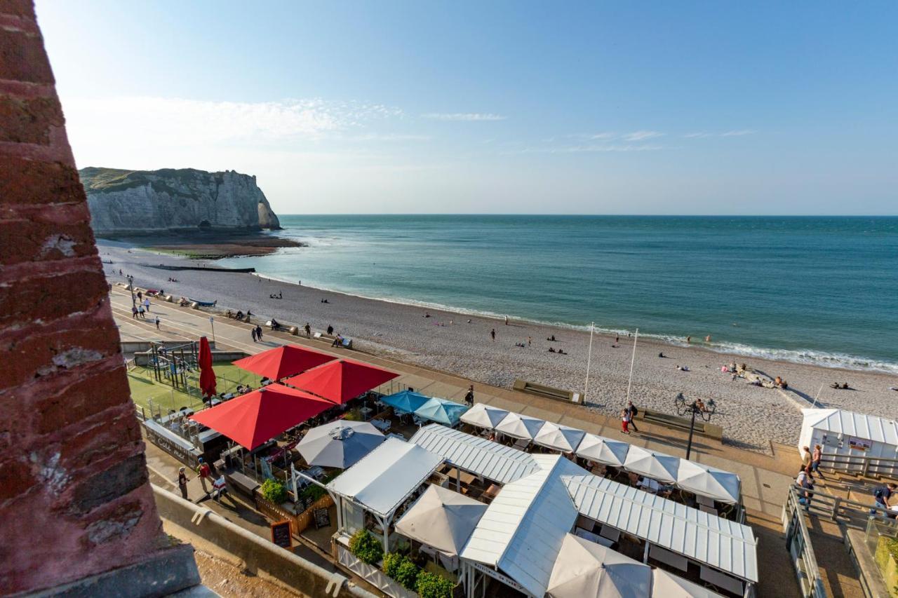 Hotel Le Rayon Vert Étretat Exterior foto